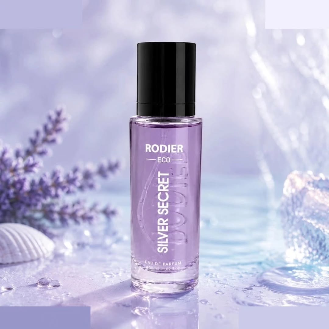 عطر جیبی مردانه رودیر اکو مدل سیلور سنت SILVER SCENT
